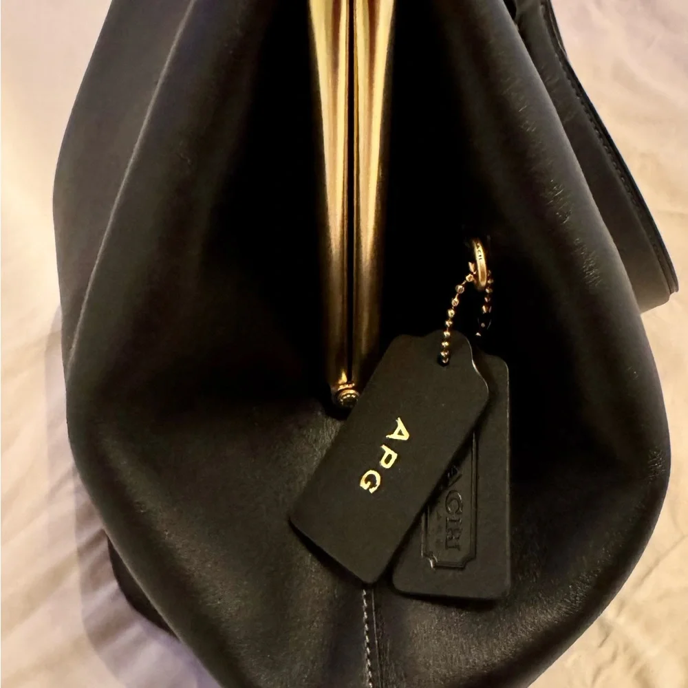 Coach Oversized Kisslock Bag - Picture 4 of 9